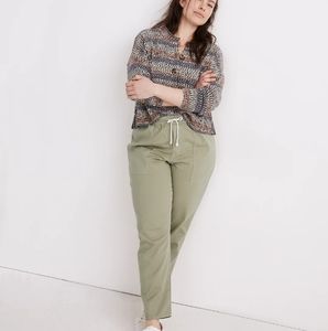 MADEWELL PULL ON RELAXED FIT PANTS SZ LARGE
